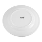 Olympia Whiteware borden met brede rand 23cm (12 stuks)