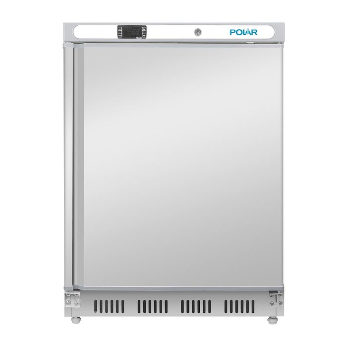 Polar C-Series lage Koelkast Roestvrij Staal 150Ltr