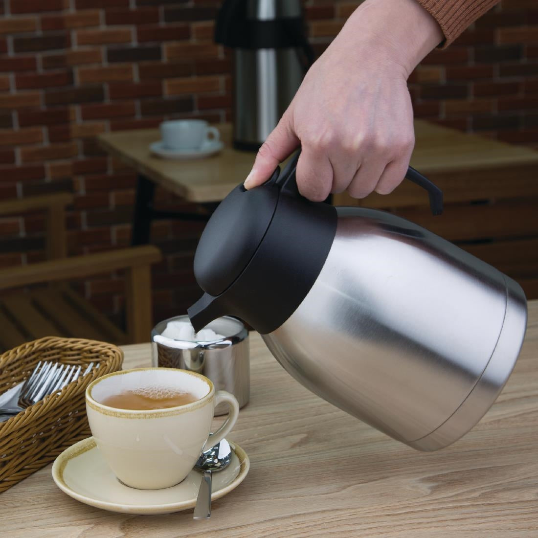 Olympia RVS thermoskan 1,5L