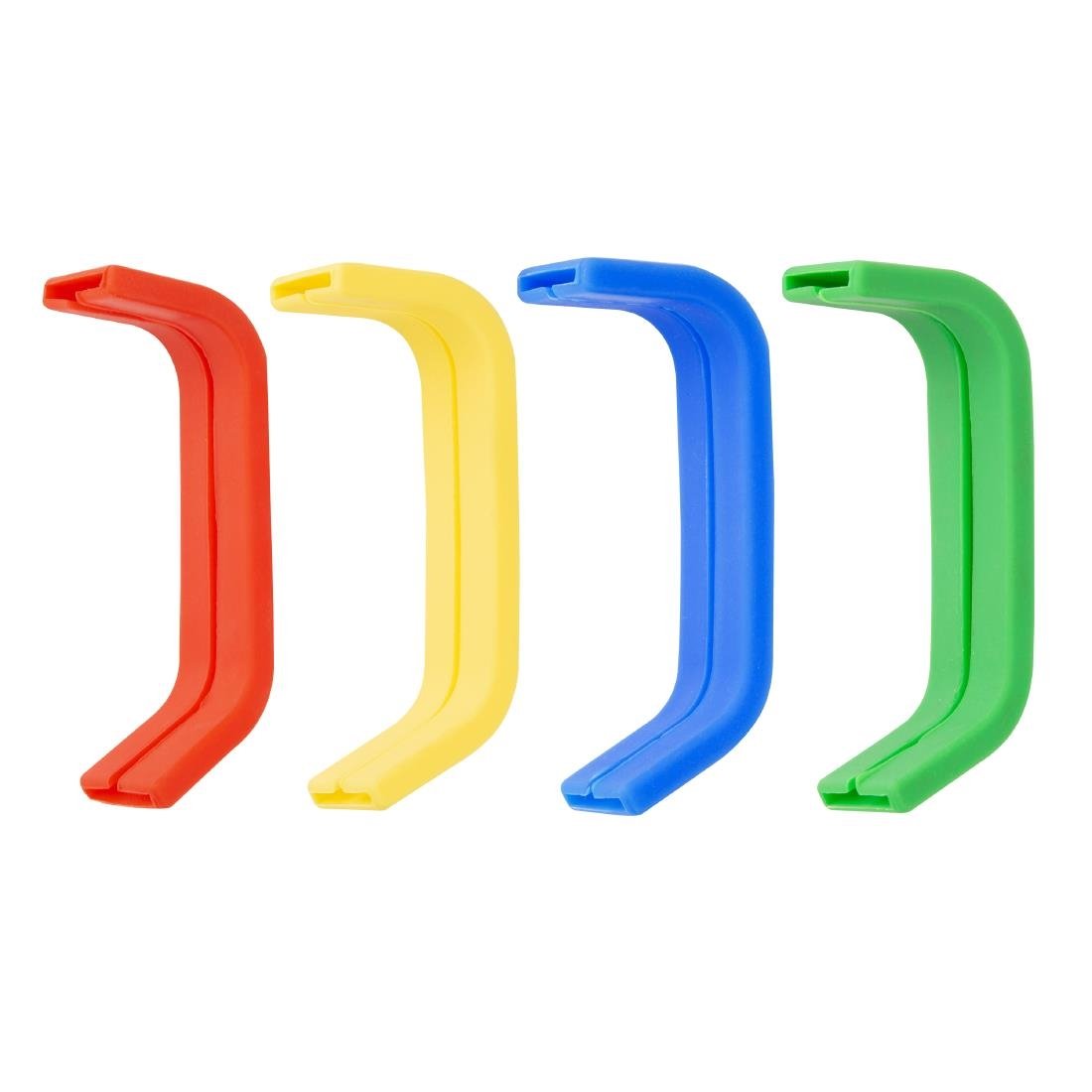 Olympia siliconen handgreep hoes voor 570ml kan geel - voor J317, CM607, HC609