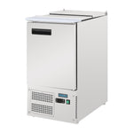 Polar G-serie enkeldeurs saladette koelwerkbank
