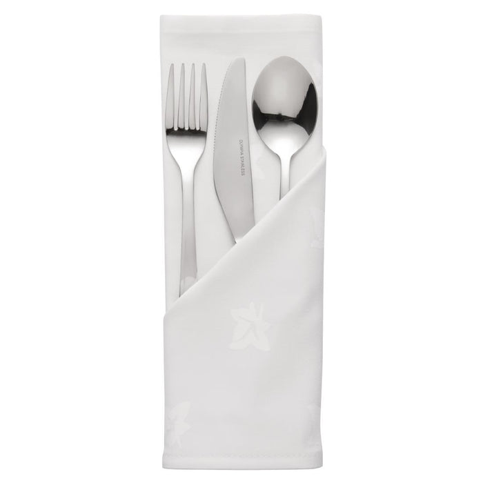 Mitre Luxury Luxor servet wit 45x45cm (10 stuks)