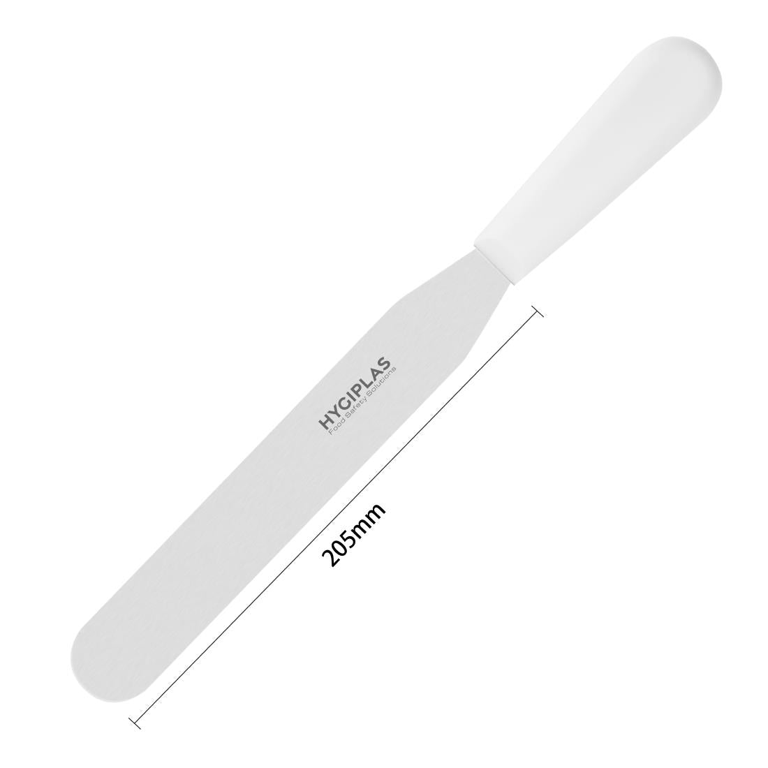Hygiplas recht paletmes 20,5cm wit