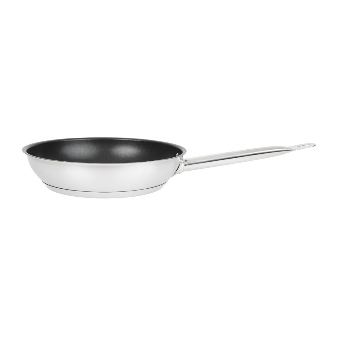 Vogue Platinum Plus Teflon anti-aanbak RVS koekenpan 24cm