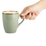 Olympia Kiln mokken mosgroen 34cl (6 stuks)