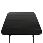 Bolero vierkante stalen tafel zwart 70cm