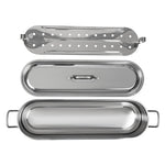 Kitchen Craft Roestvrijstalen Visketel 29cm