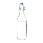 Olympia glazen waterflessen 1L (6 stuks)