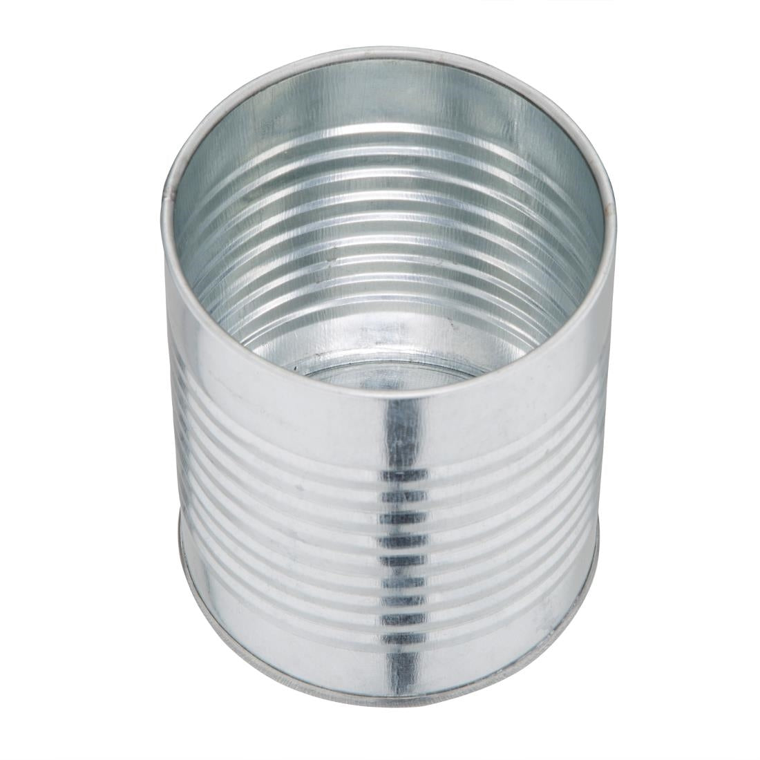 Olympia gegalvaniseerd stalen blik 11(H) x 9(Ø)cm
