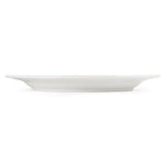 Olympia Whiteware witte borden met brede rand 28cm (6 stuks)