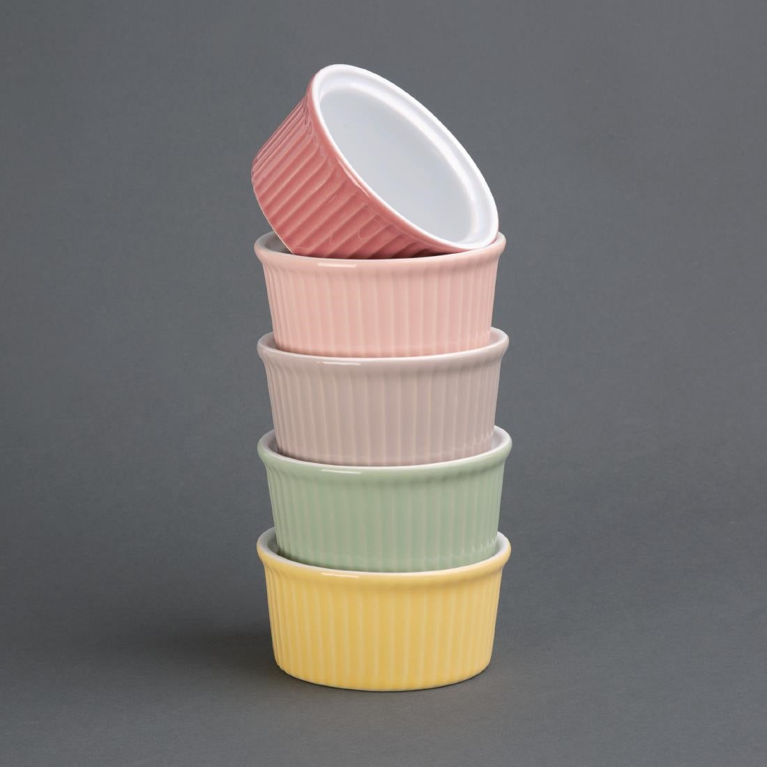 Olympia Pastel ramekin grijs 7cl (12 stuks)