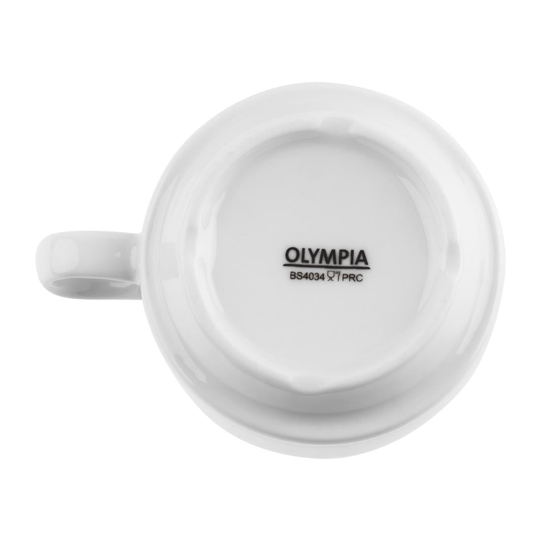Olympia Whiteware stapelbare espressokopjes 8,5cl (12 stuks)