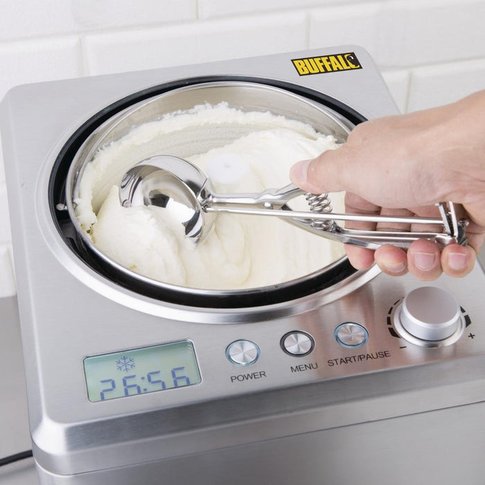 Vogue RVS ijsschep/portioneerlepel maat 12