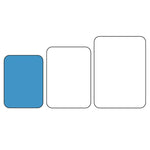 Olympia Kristallon polypropyleen dienblad grijs 34,5x26,5cm