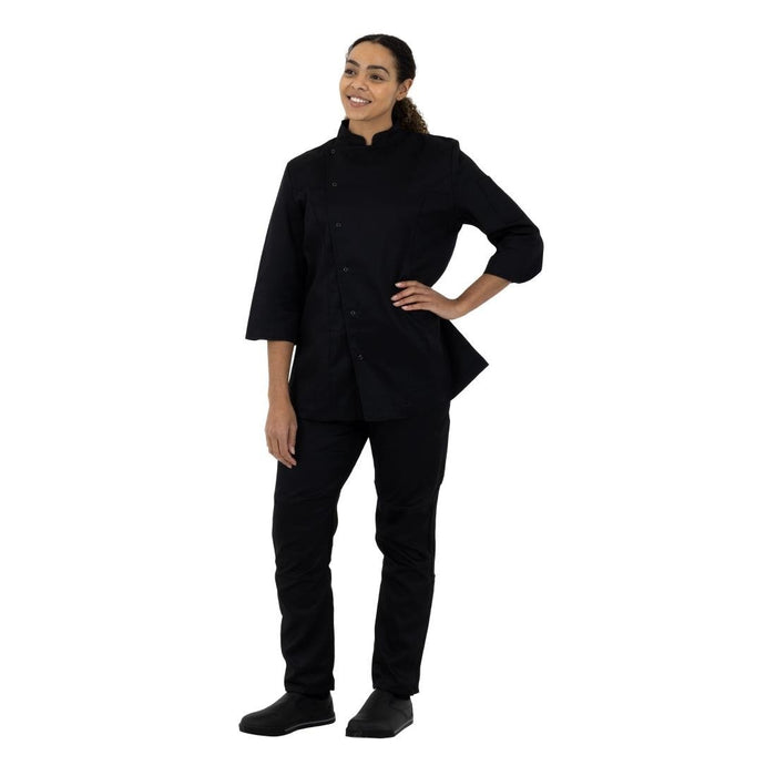 Koksbuis Unisex Korte Mouw Zwart S