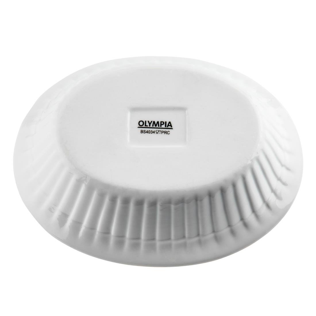 Olympia Whiteware ovale pasteivorm 17cm (6 stuks)