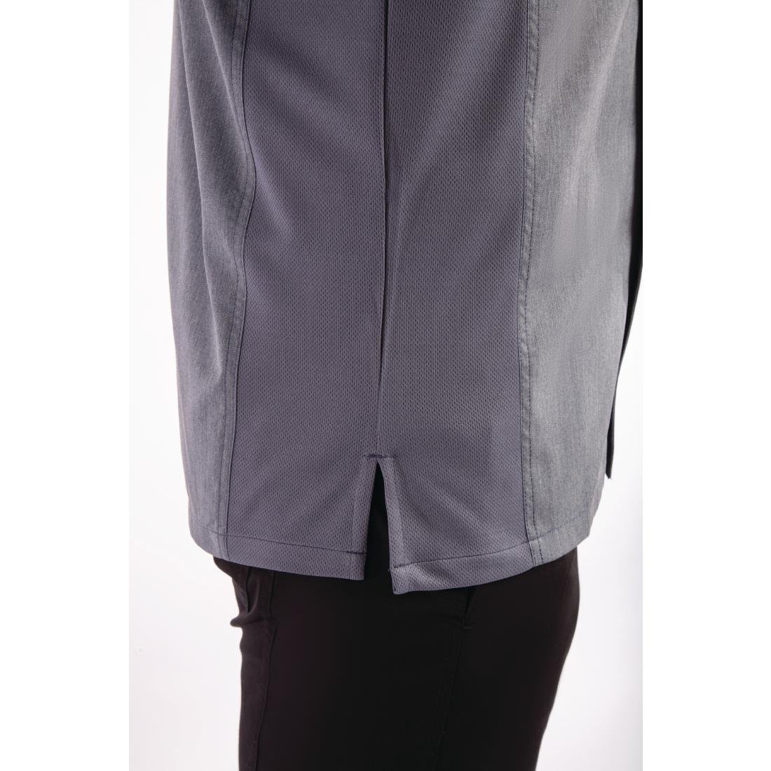 Koksbuis Unisex Inktblauw Korte Mouw XS