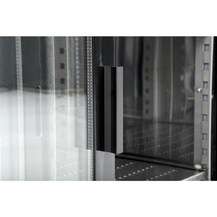 Polar u-serie vier-deurs displaykoeler voor achter de bar