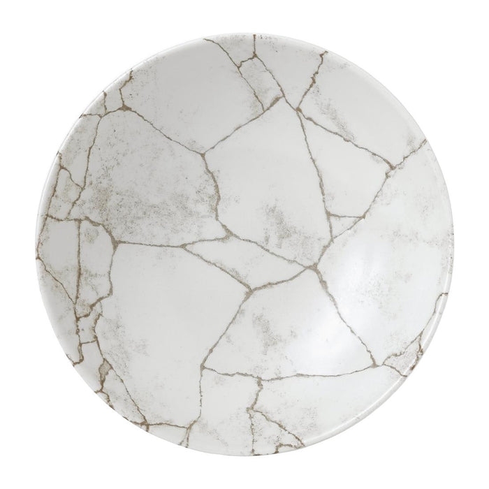 Churchill Studio Prints Kintsugi Agaat Grey Schalen 182mm (Pak Van 12)