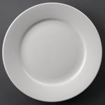 Olympia Athena borden met brede rand 22,8cm (12 stuks)