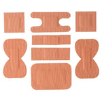 Stoffen pleisters assorti (100 stuks)