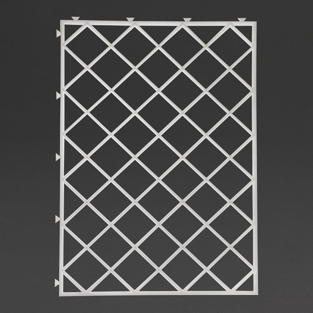 Glazenmatten 23,2x21,5cm (10 stuks)