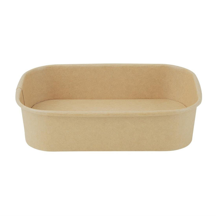 Fiesta Recycleerbare Rechthoekige Voedselcontainers 500ml (Pak Van 300)