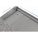 Zoin Tibet Serve Over Counter Grijs 1000mm