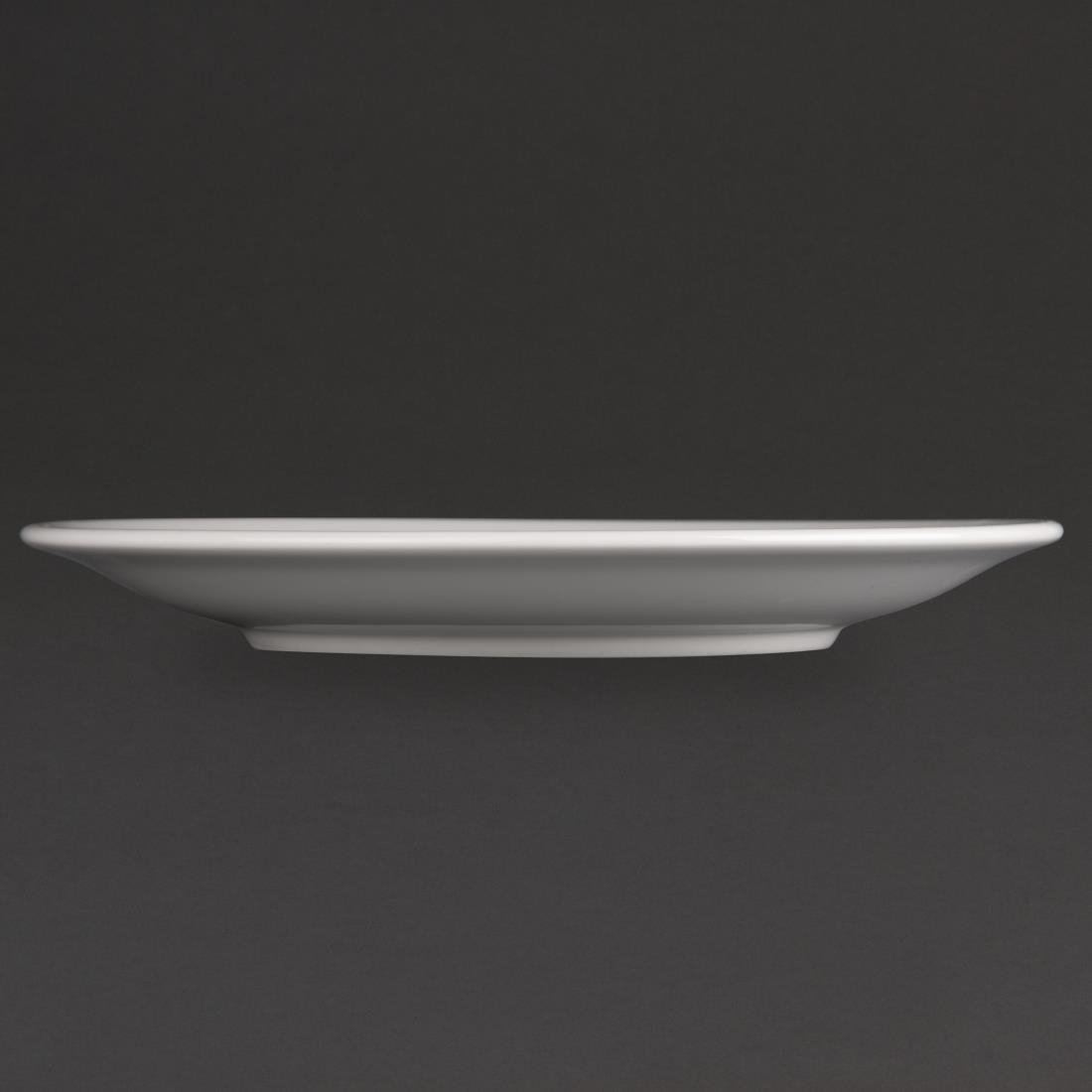 Olympia Athena borden met smalle rand 20,5cm (12 stuks)