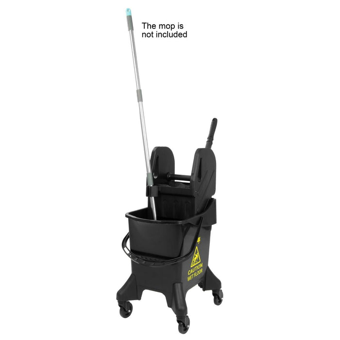 Jantex 20Ltr Hoge Mopemmer En Wringer - Gele Oplage