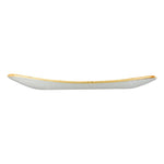 Churchill Stonecast Cornflower Blue Driehoekig Bord 31.1cm (pak van 6)