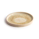 Olympia Canvas platte ronde borden crème 18cm (6 stuks)