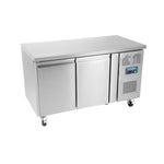 Polar U-Serie Dubbeldeurs Counter Koelkast 282Ltr