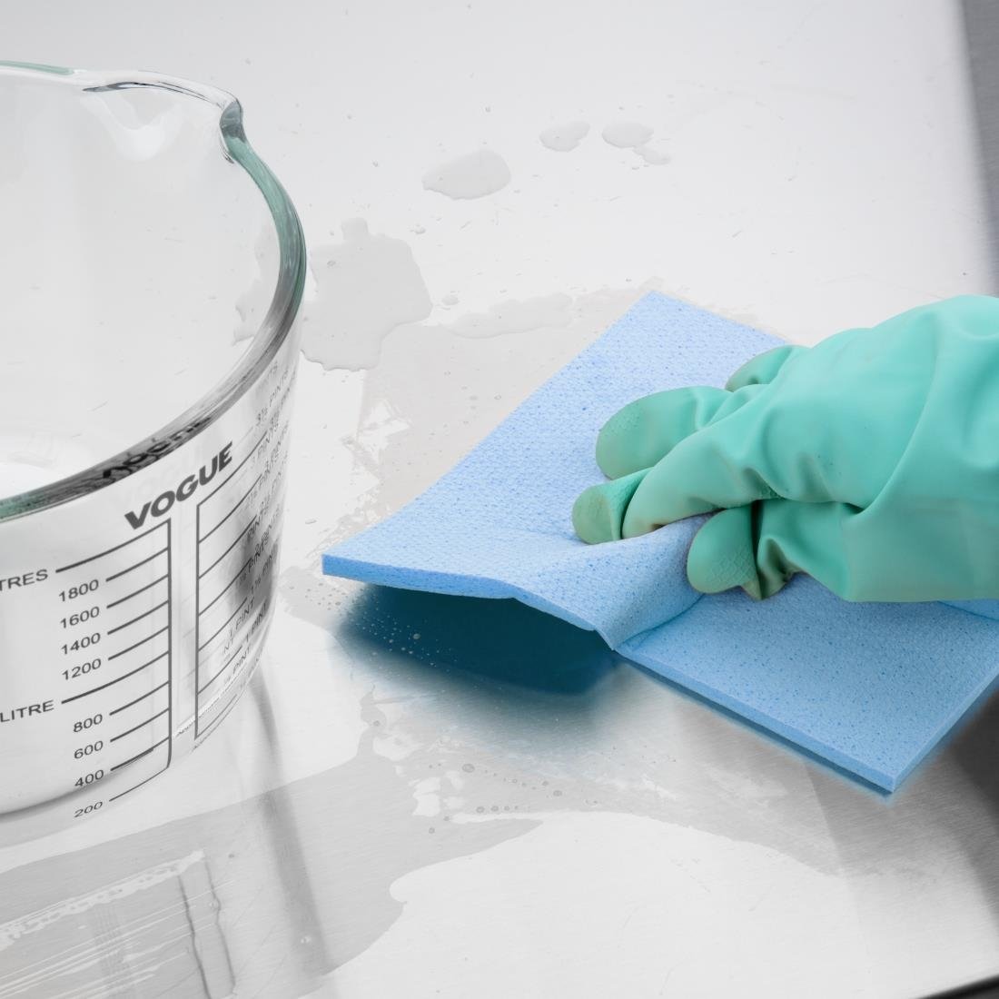 Jantex Spons Schoonmaakdoeken - Blauw (Verpakking Van 10)