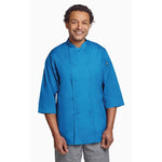 Koksbuis Unisex Blauw Chef Works M