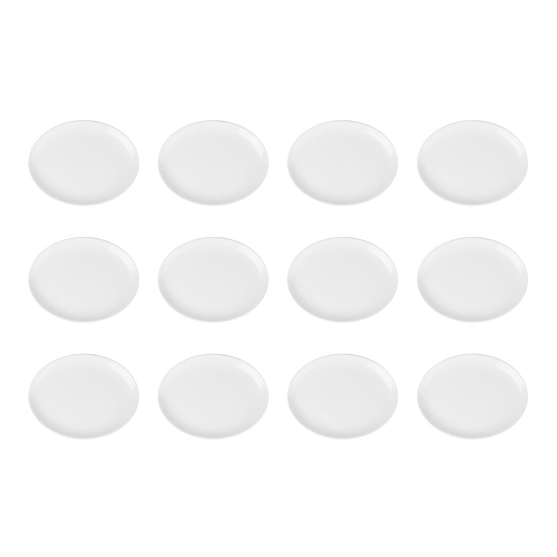 Olympia Athena ovale coupeborden 25,4x19,7cm (12 stuks)