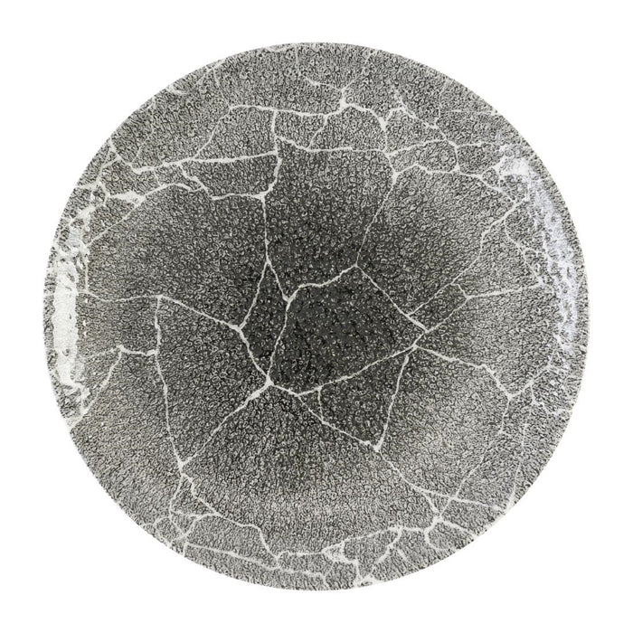 Churchill Kintsugi Accents Quartz Black Evolve Coupe Bord 26cm (pak van 12)