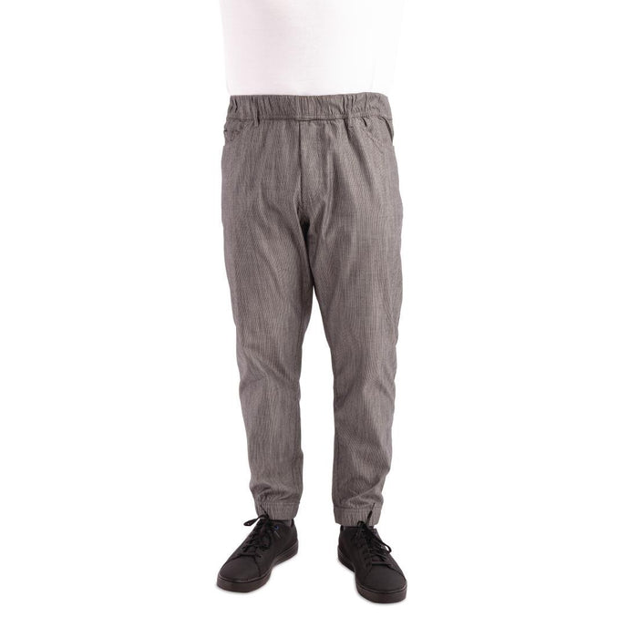 Chef Works Urban Jogger 257 koksbroek zwart-wit fijn gestreept M