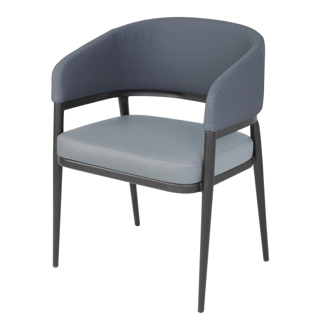Bolero Meridian Binnenstoelen - Steengrijs Blauw (Set Van 2)