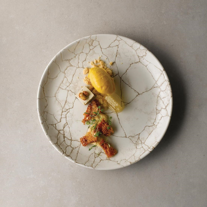 Churchill Studio Prints Kintsugi Agaat Grey Borden 217mm (Pak Van 12)