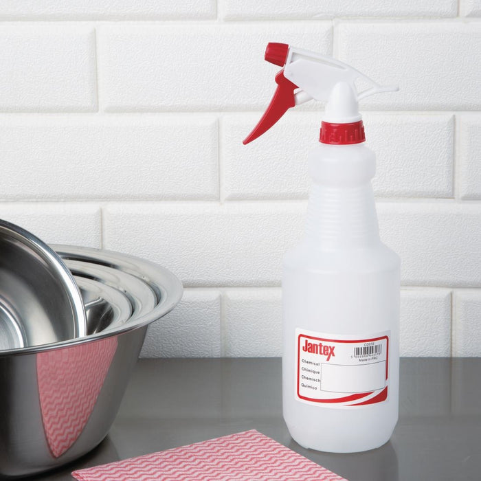Jantex kleurcode sprayfles rood 750ml