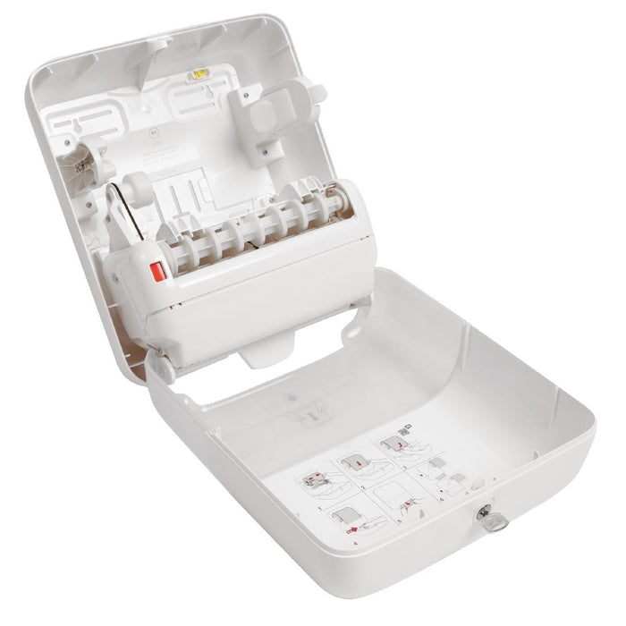 Tork Matic handdoekrol dispenser wit