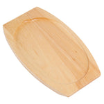 Olympia heveahouten onderzetter 31,5x12cm