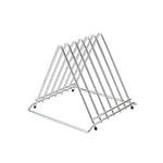 Hygiplas HDPE snijplanken set met rek 455x305x25mm