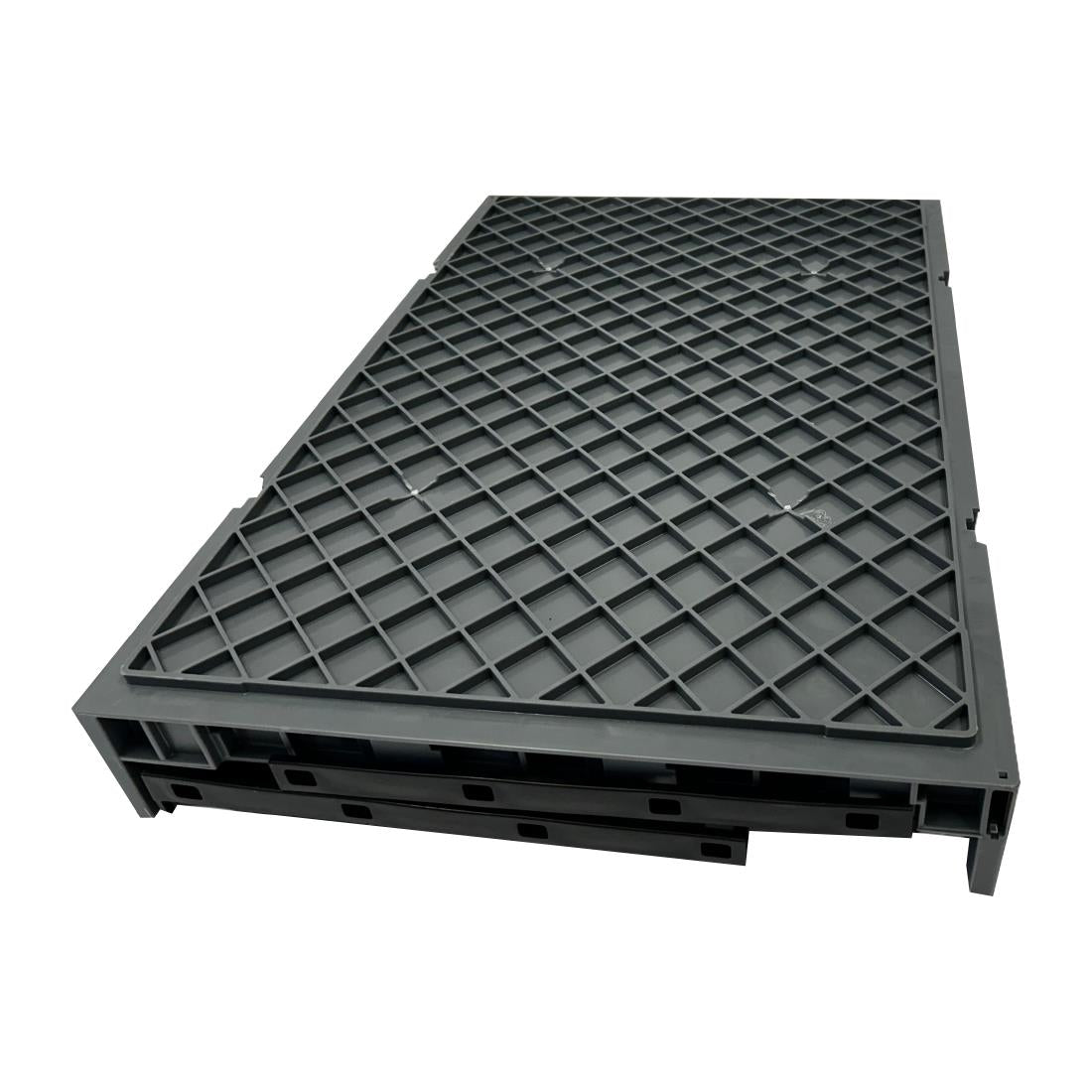 Vogue Kunststof Opvouwbare Transport Opbergkrat 594X396X353Mm