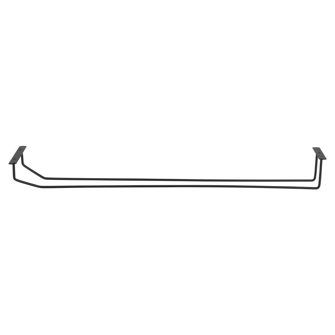 Olympia wijnglazenrek zwart 610mm