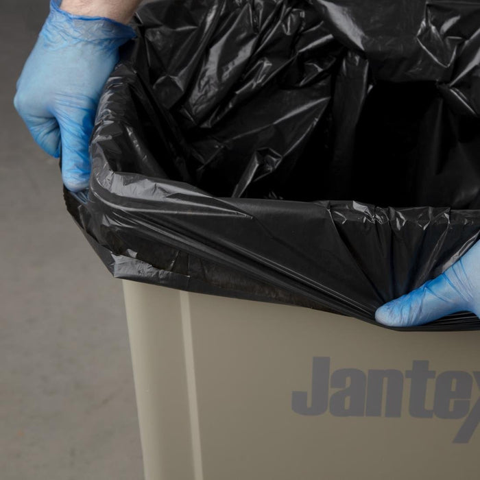 Jantex vuilniszakken zwart 70L / 10kg (200 stuks)