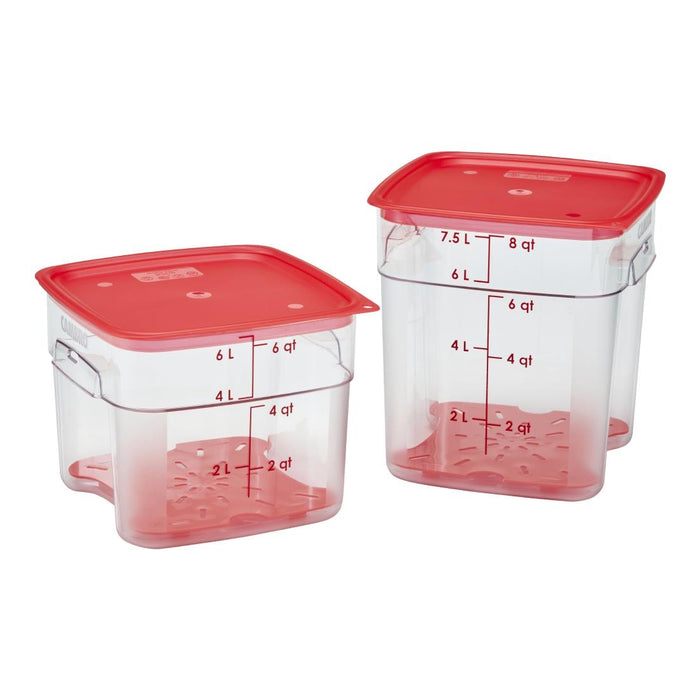 Cambro FreshPro Rood Deksel 220x220mm