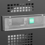 Polar G-serie staande barkoeling/display koeling met schuifdeuren 490L zwart