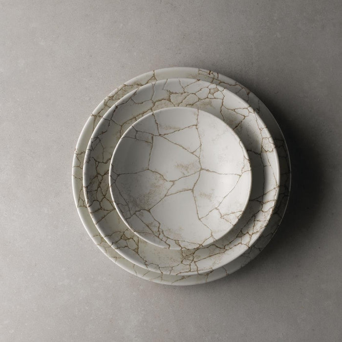 Churchill Studio Prints Kintsugi Agaat Grey Borden 288mm (Pak Van 12)